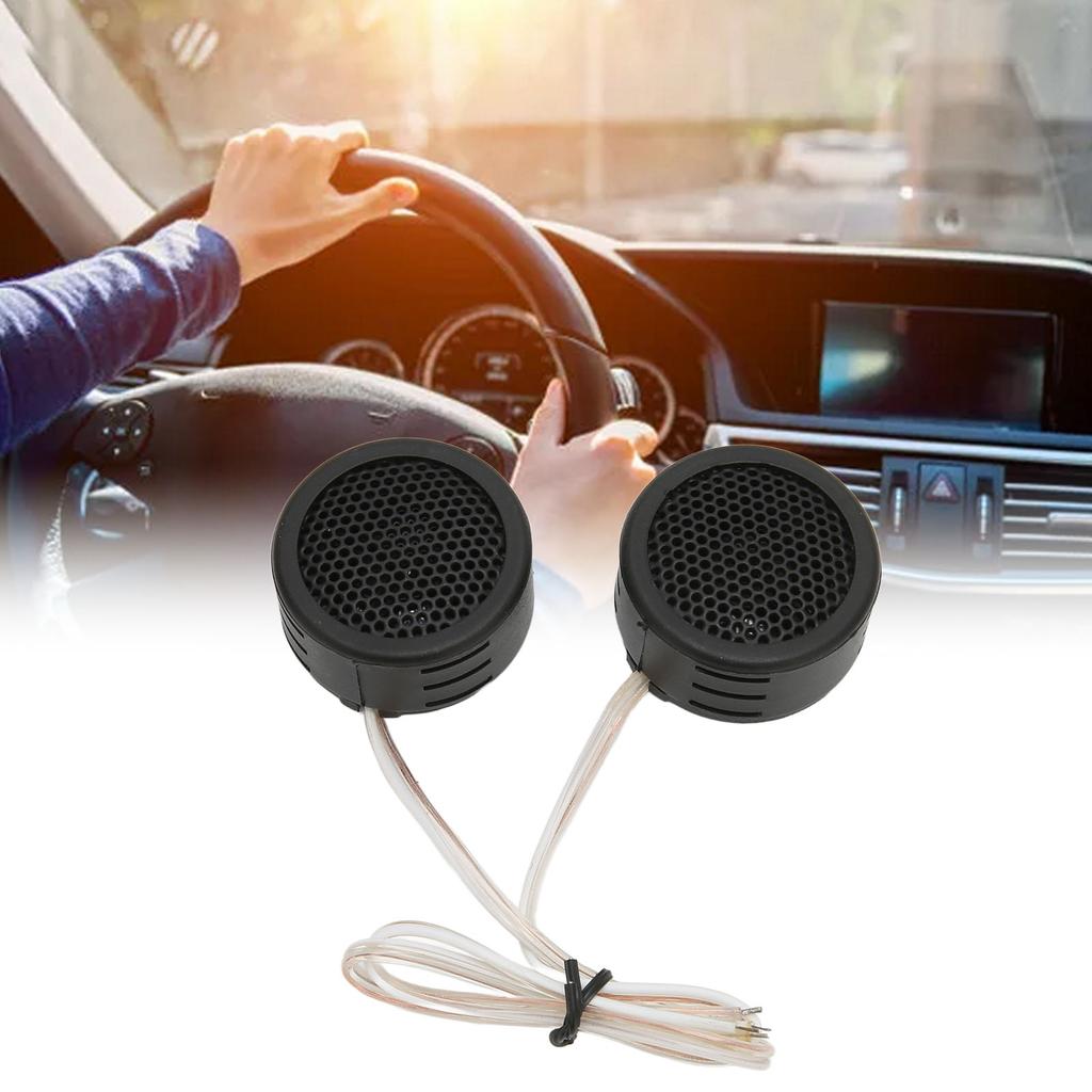 2pcs Car Dome,   Power 4 Ohm Interior Loudspker   for   Systems2 Pcs Tweeters 97dB 500W Stereo Tweeter Vehicle Spker 500 Watt with Base 