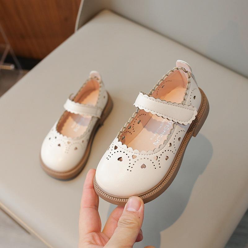 Kids Girls Princess Style Casual Leather Low Top Spring Autumn Shoes