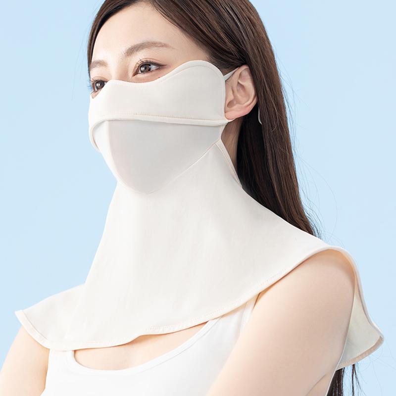 Bike Riding Outdoor Driving Running Cycling Women Sun protection Neck Flap Mask Summer Girls Anti Uv Half Face Mask