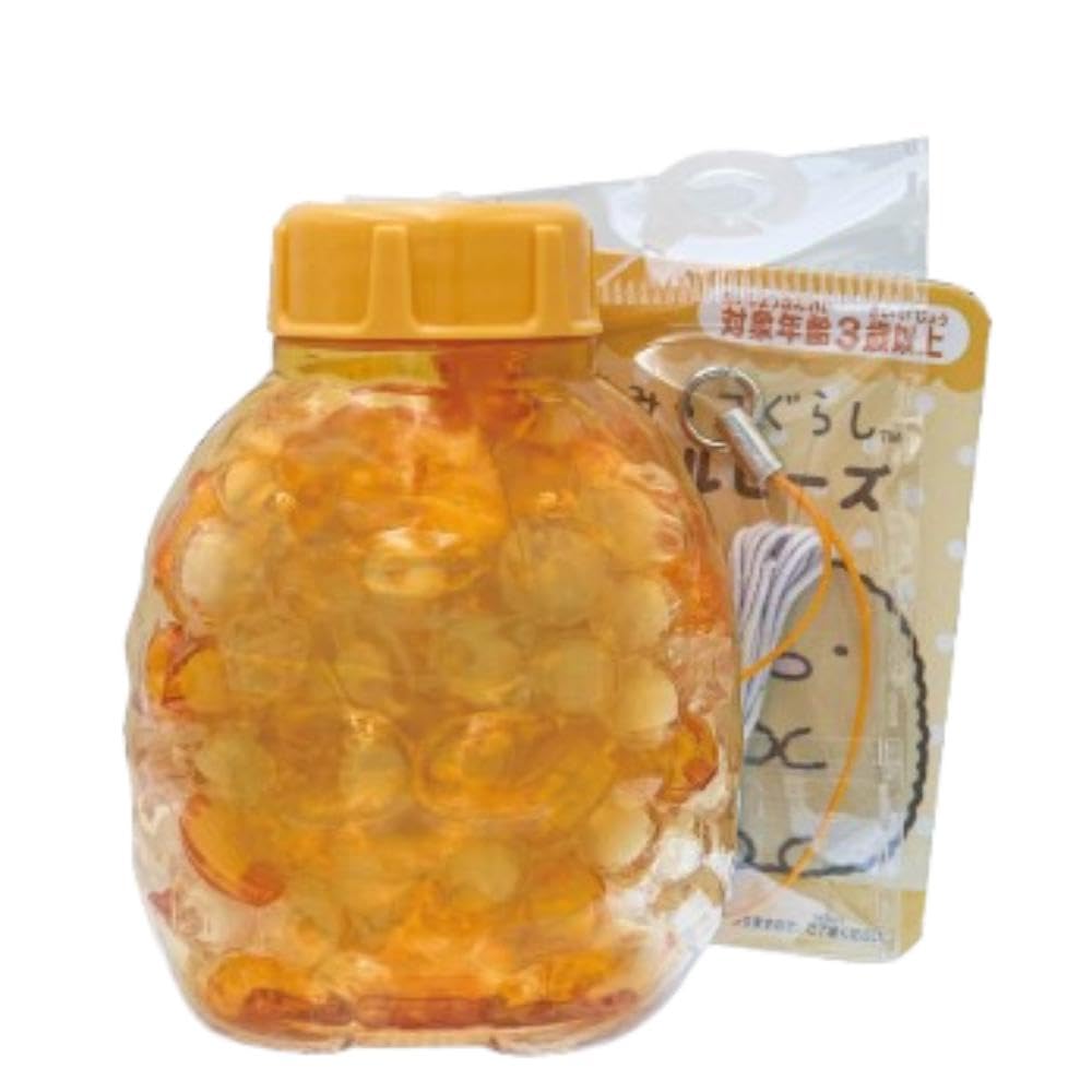 Onoeman Sumikkogurashi Bottle Bead Set, Pork Cutlet Product size: Approx. W57 x H72 x D53mm