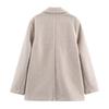 European and American French, women's clothing, urban commuter single-button soft blazer 3046263