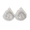 Fashionable Hollow Double Circle Alloy Earrings Simple Irregular Earring Set