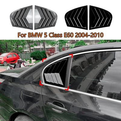 Voor BMW 5 Serie E60 2005-2010 Auto Zijruit Achterruit Lamellen Plakken Buiten Decoratie