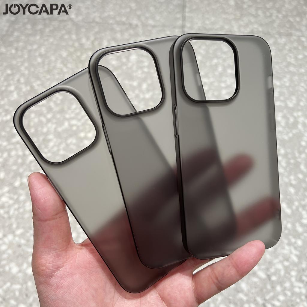 Ultra Thin Matte Hard PC Translucent Clear Phone Case for iPhone 16 15 14 Plus 13 12 11 Pro Max Shockproof Slim Silky Skin Cover