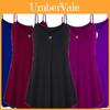 Elegant Women's Fashion Summer Plus V-neck Sleeveless Button Loose Hem T Shirt