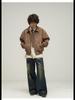 American Retro Distressed Men's Jacket, 2024 Spring/Autumn Collection - Trendy, Loose, and Versatile