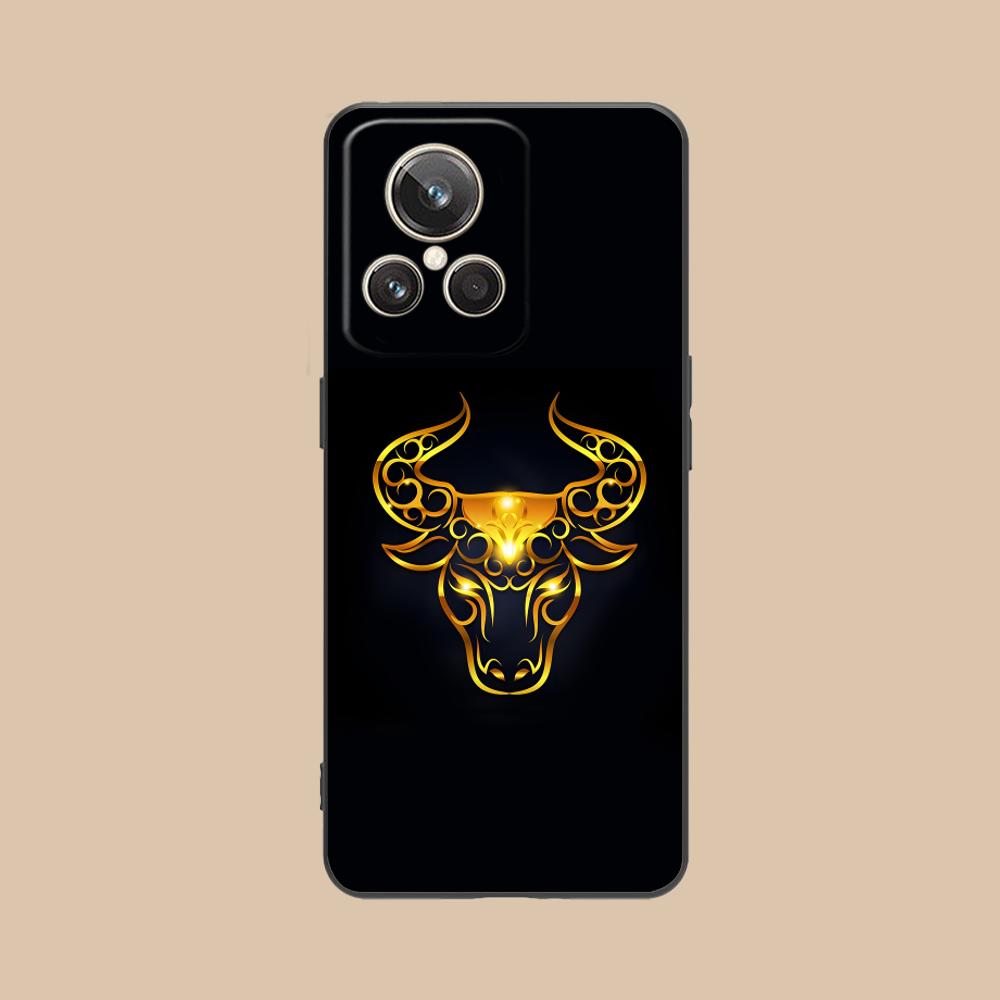Bull Head Phone Case for Realme GT 8 Neo Pro C75 73 71 C67 65 C55 53 C35 31 C20 15 Soft TPU Shockproof Cover