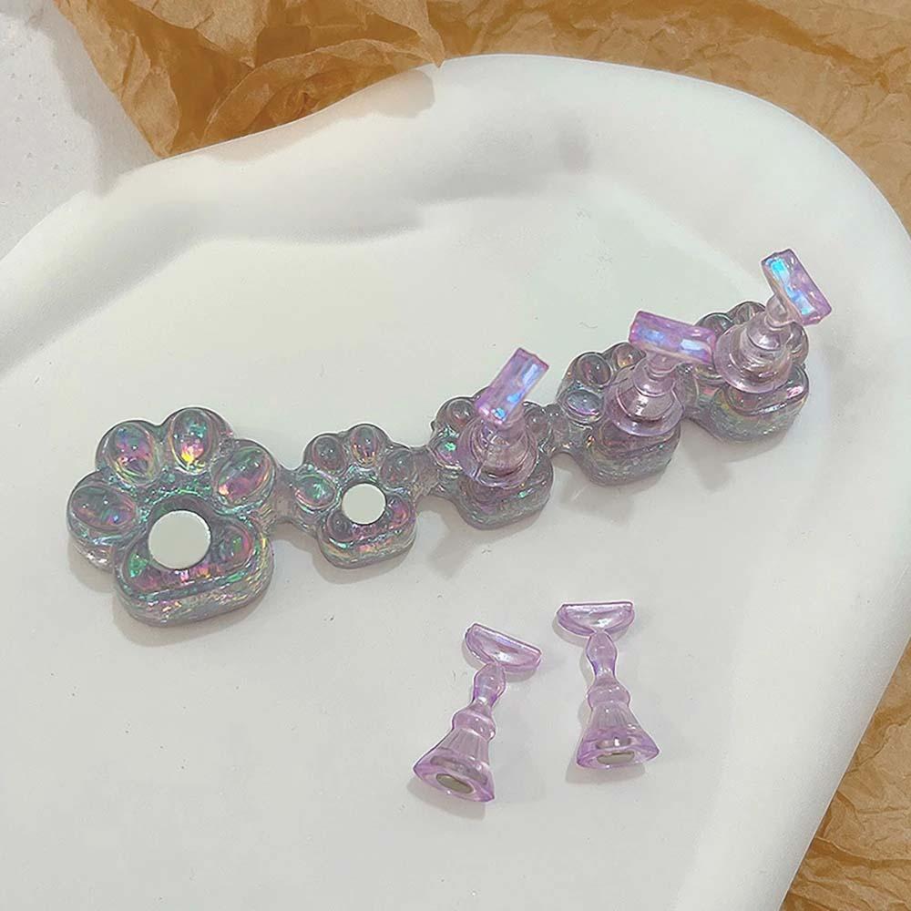 Nail Art Practice Cat Claw Nail Display Stand Magnetic Nail Showing Shelves  Girls