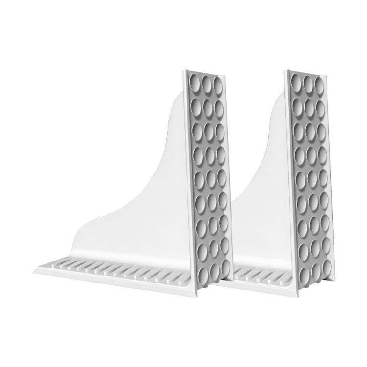 

Pack of 2 Easy To Clean Silicones Protectors For Bath And Shower Strong Suction Installation Flexible Barrier 1