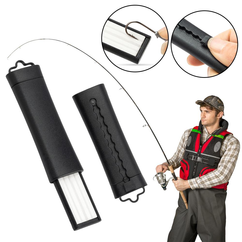 Fishing Hook Sharpener Portable Groove Fishing Hook Sharpening Hone Fish Hook Sharpening File Fishing Accessories China Mainland