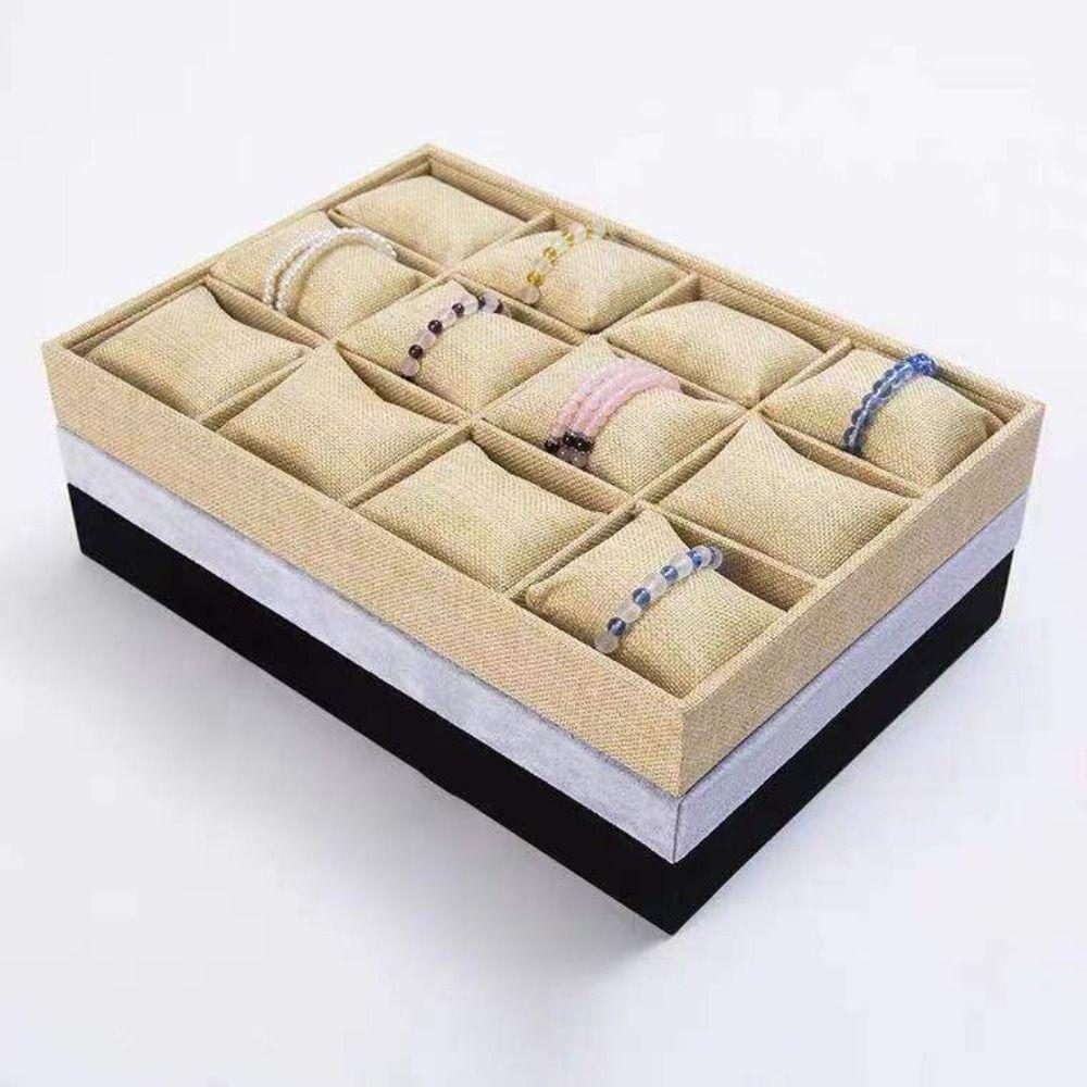Velvet Surface Jewelry Organizer Tray Jewelry Box Display  Necklace Display