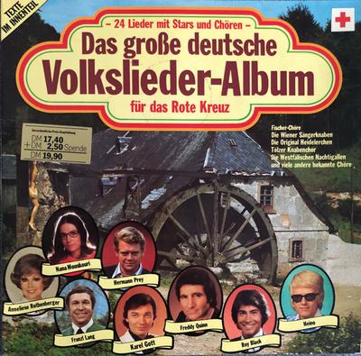 LP Record VARIOUS - Das Große Deutsche Volkslieder-Albu 6999531 Phonogram 1978 Germany Folk Used