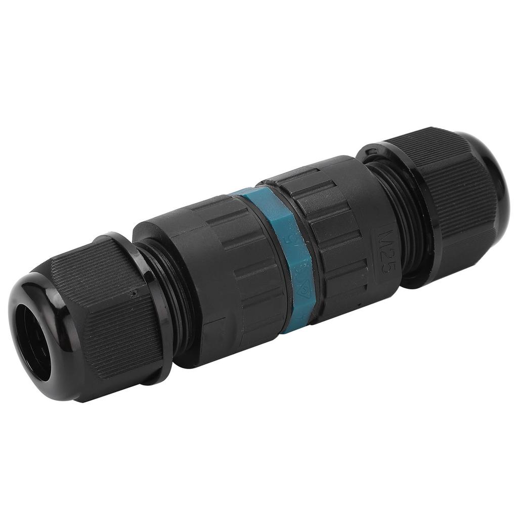 Plastic Circular Connector 5 Pin Aviation Cable Plug Wire Socket Waterproof M25‑5P 9~12MM