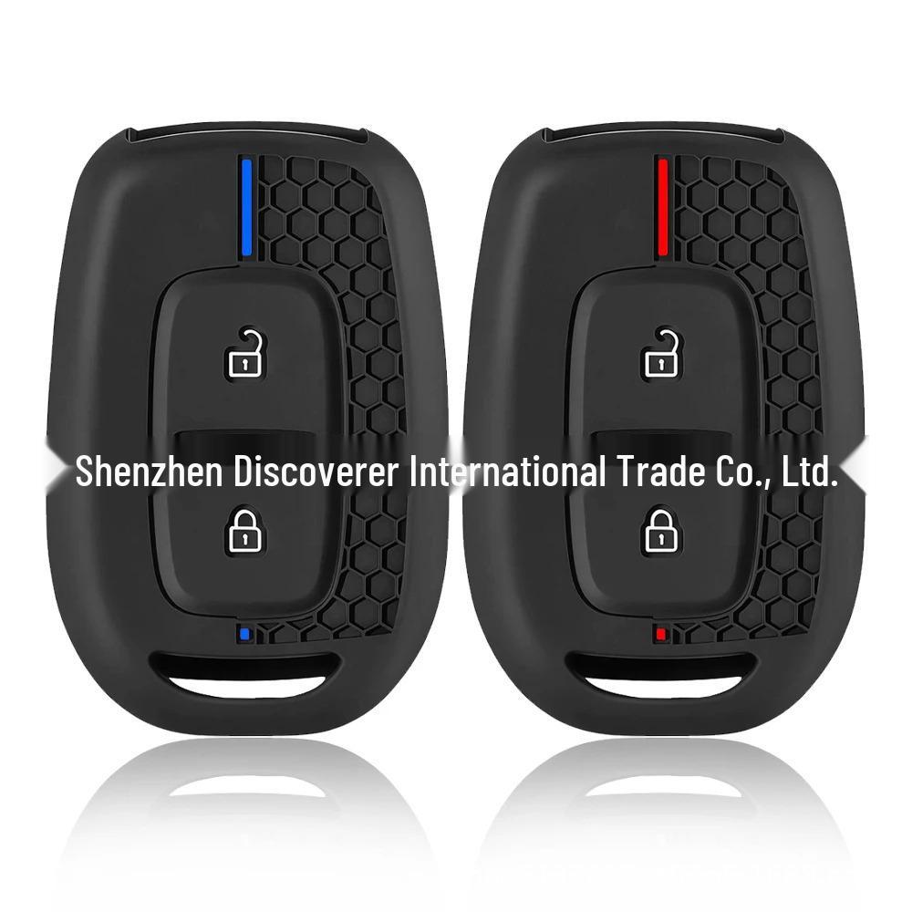 Renault 16/17/18 Two-Button Key Silicone Protective Cover