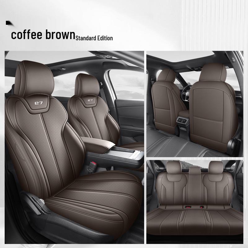BYD E7 All-Season Full Leather Car Seat Cushion (Universal Fit)