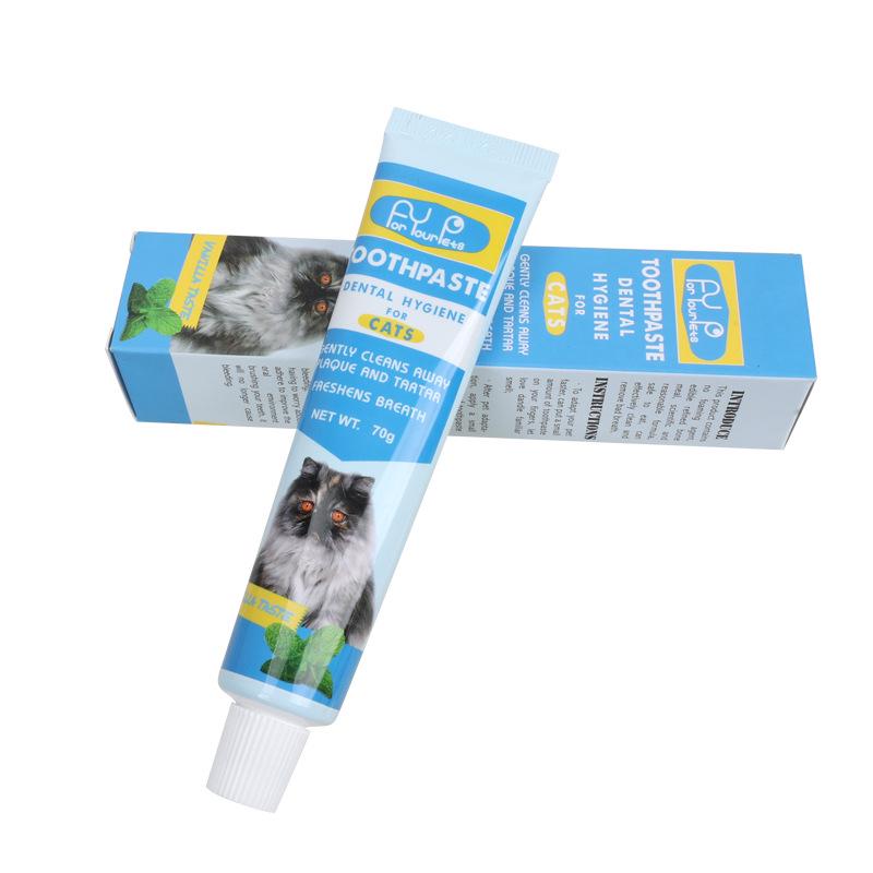 Disposable Pet Toothbrush & Toothpaste Set for Dogs, Cats & Kittens