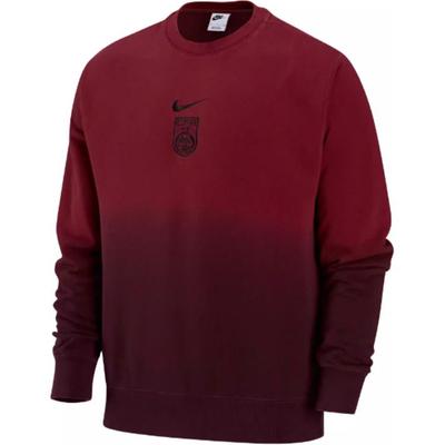 China National Team Football Crew Neck Sweatshirt Men Sweatshirt Deep-Team-Red Night-Brown Black FJ7265-613