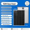 Monocrystalline Solar Panel Power System for Home & RV, 12V/24V with Lithium Battery Charging