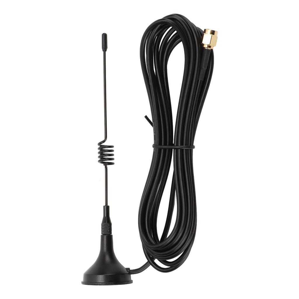 Radio Antenna 5DBI 423‑443mhz Omnidirectional High Gain with Magnetic Base for LORA Module Security Alarm Smart Home