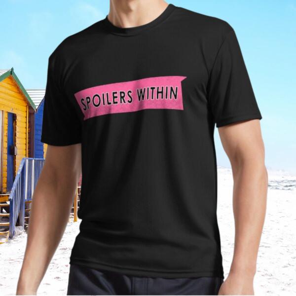 New Spoilers within Pink Bar Active T-Shirt Funny Size S - 5XL 4XL