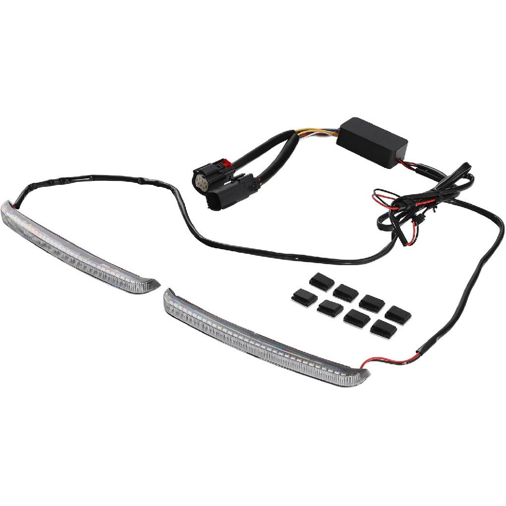 TCT-MOTORPARTS LED Saddlebag Run Brake Turn Lights Fit For Harley Touring Road King Electra Street Glide Ultra Limited2014-2023