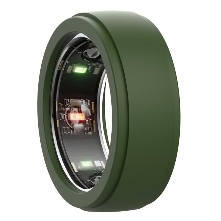 XDfind Soft Silicone Protective Case For Samsung Galaxy Ring/Oura Ring Smart Ring Sleeve Cover Anti-Scratch Shockproof, Size:S/M