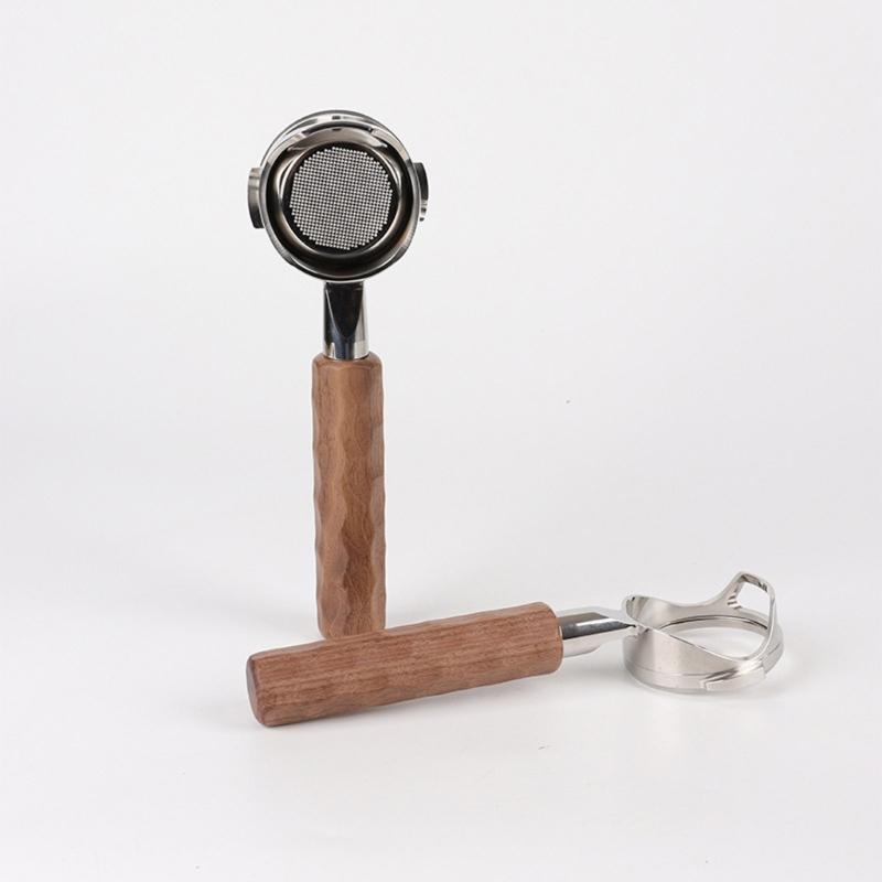Wood M10 Threaded Handle Wood Replacement Part Replacement Handle Wood Texture Perfect for Espresso Machine Upgrade