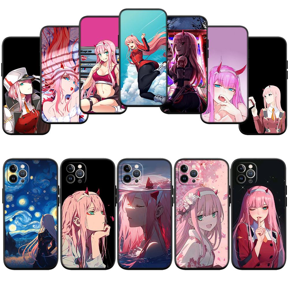 RA34 Zero Two New High-End Shell Phone Case for Redmi Note 10 11 12 Pro Max 10S 10C 10T 11A 11S 12S 12C