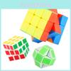 Colorful Educational Three Layer Cube For Kids Abs Material 5.7cm Speed Cube