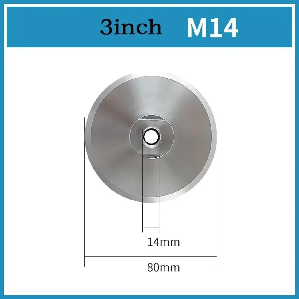 1 Pcs 3/4inch Thicken Polishing Pad Diamond Polishing Aluminum Backing Holder M10 M16 Thread Backplate For Polisher Grinder
