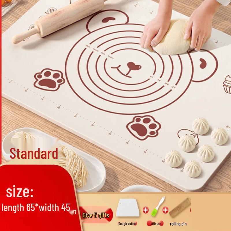 Silicone Kneading Mat Baking Set
