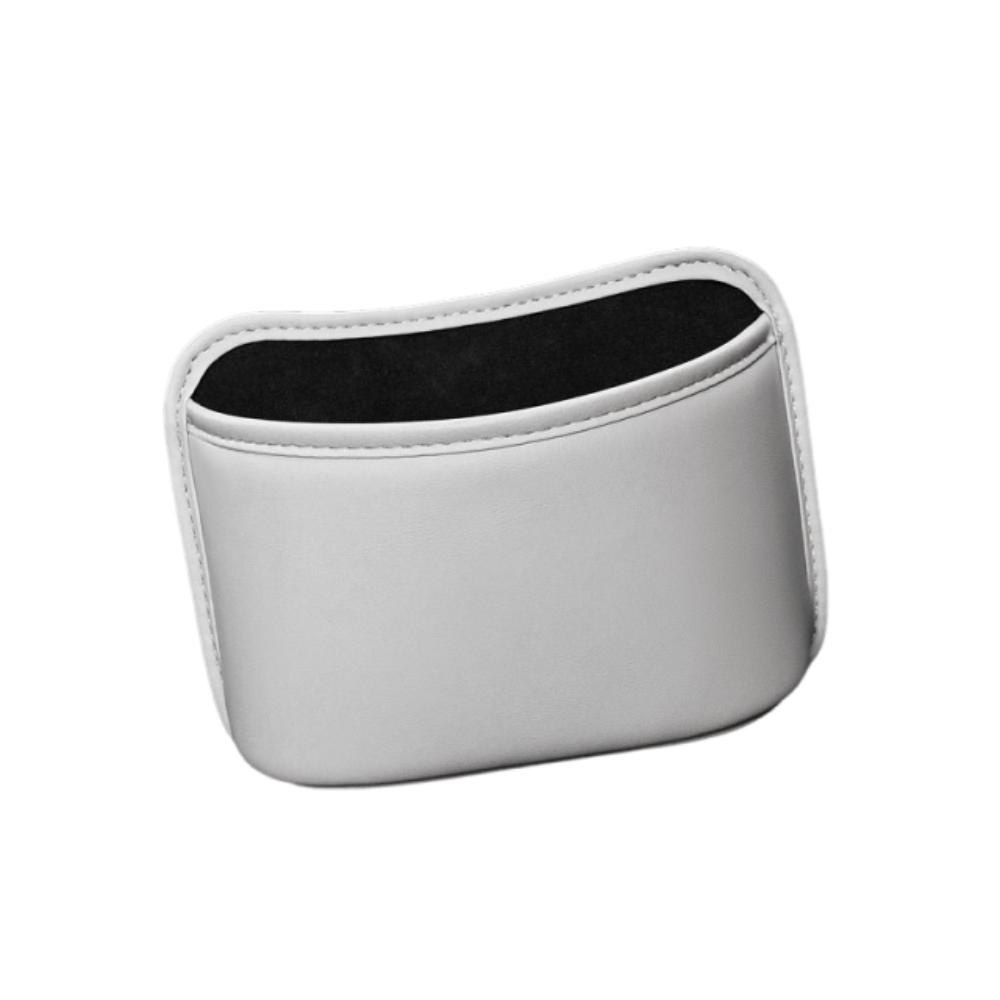 Leather Car Door Storage Box Waterproof Car Trash Can Convenient Car Cup Holder Sundries