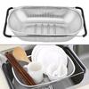 For Cooking For Straining Over The Sink Colander Food Preparation Dishwasher-Safe Design Easy To Clean Fine Mesh Net