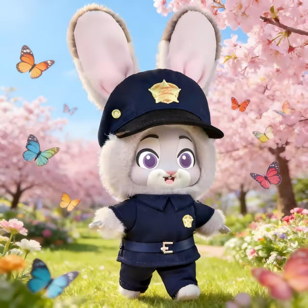 Hot Zootopia Blind Box Cartoon Cute Nick Judy Action Figure Plush Vinyl Doll Mystery Anime Collection Model Toy Gifts 2 Cuddly Stuffed Fluffy Soft