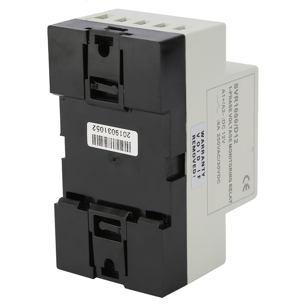 SVR1000 Single Phase Over Voltage Under Voltage   Relay(D12)