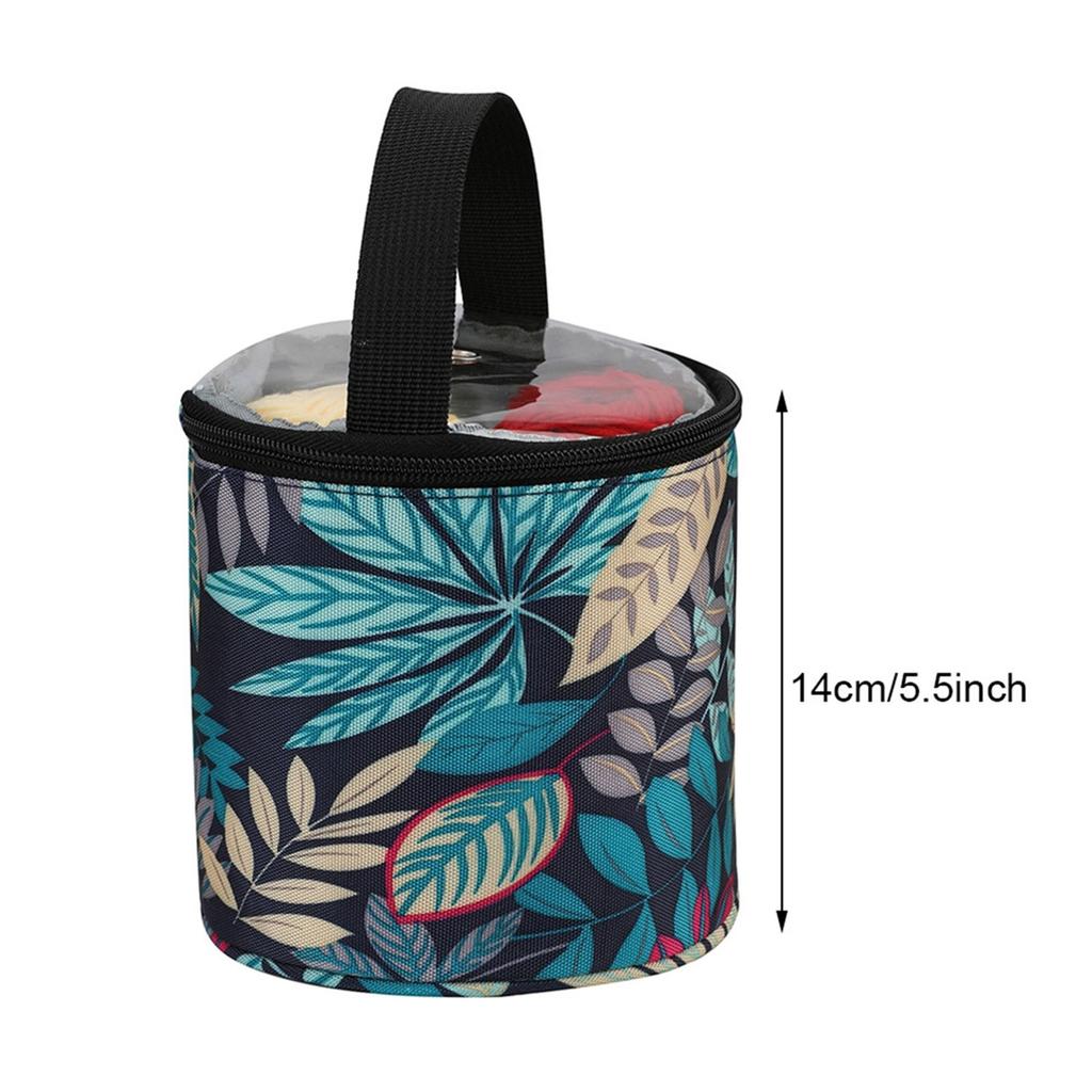 Borsa in Lana Organizzatore per la Conservazione Borsa per la Conservazione della Lana Borsa per Lavoro a Maglia Porta Gomitoli Portatile Custodia per il Trasporto Custodia per Artigianato per Uncinetto