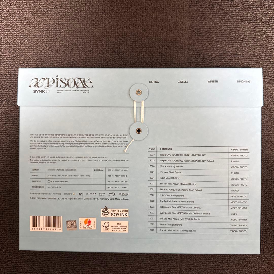 

[Б/В] aespa SYNK 1