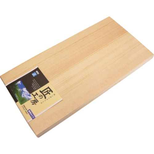 Ichihara Woodworking Takumi no Kobo Wooden Cutting Board, Large Size, Approx. 54 x 27 x 3cm Thick, Made in Japan