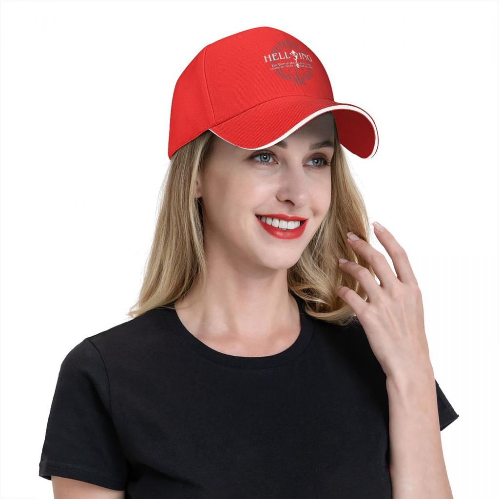 Hellsing Baseball Cap Phone Case More Rock Trucker Hat Adjustable Women Cute Print Snapback Cap