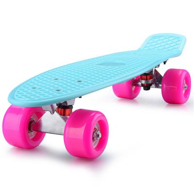 Fyrhjuls skateboard 58cm*15cm Single Rocke Longboard Deck Lucanxingous Skateboard