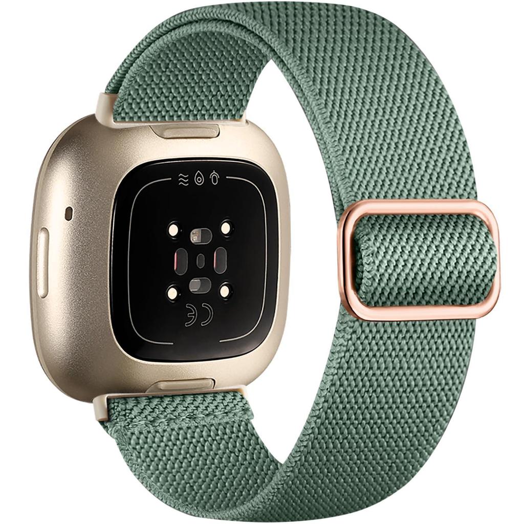Nylon Sport Buckle Wristband for Fitbit Versa 3/4