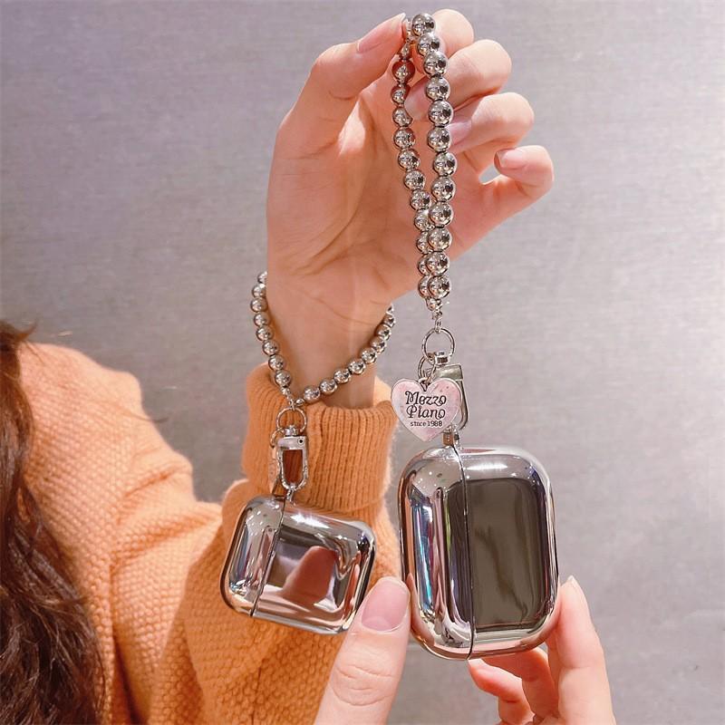 INS Niche Love Bracelet for AirPods Pro1 Protective Case 1/1 Generation Apple Wireless Earphone Soft Case Women