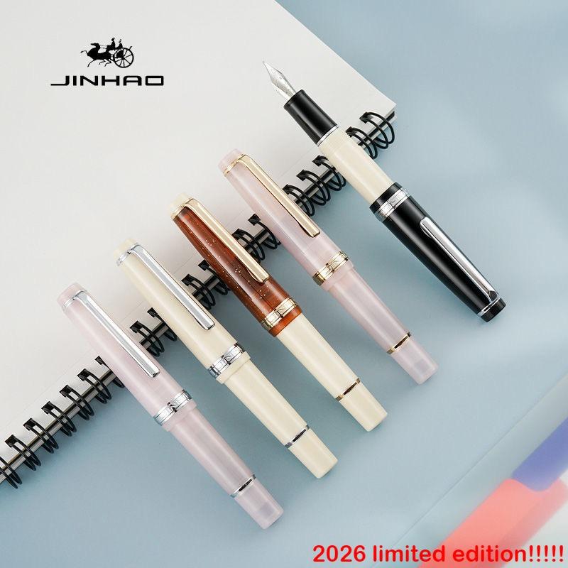 2026 Limited Edition Colors! JINHAO 82 MINI Acrylic Fountain Pen EF/F/M Mix Color Customized Office School Supplies Stationery