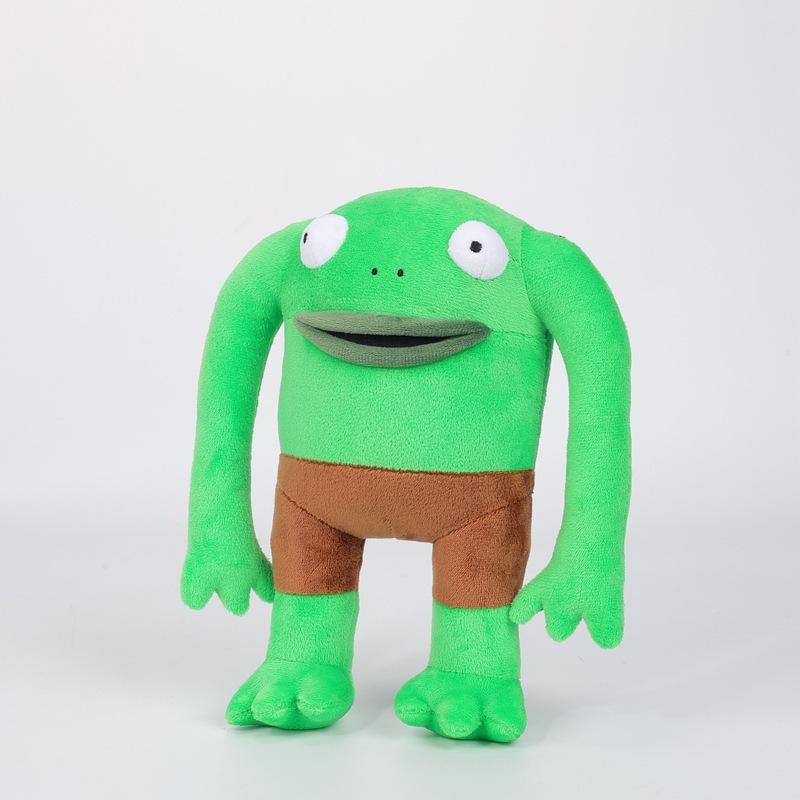 New Smiling Friends Plush Doll Birthday Gift For Mr. Frog Toy