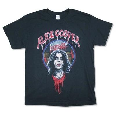 Men s Alice Cooper Heads Will Roll 2016 Tour T-shirt Small Black XXL