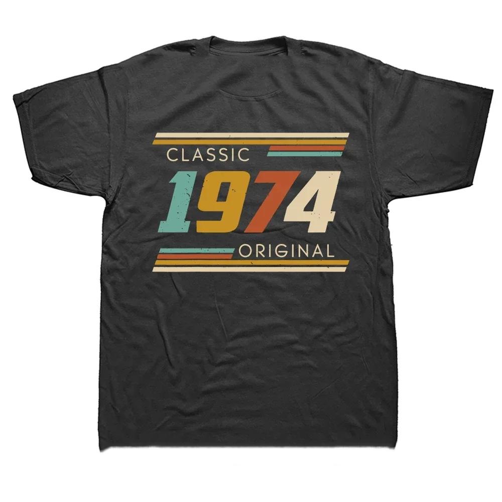 50 let Starý Vintage 1974 50. Narozeniny Dámské Tričko Manželka Manžel Dárky k Narozeninám Nápisy Citát Grafické Topíky Streetwear 61408