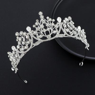 Kristallkrone, Geburtstagskönigin, Prinzessinnenkrone, Brauthochzeitsball, Galaparty, Haarschmuck, dekorative Geschenke