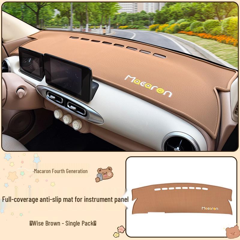 Anti-Slip Sun-Shade Dashboard Mat for 25 Models of 4th Gen Hongguang MINI Macaron