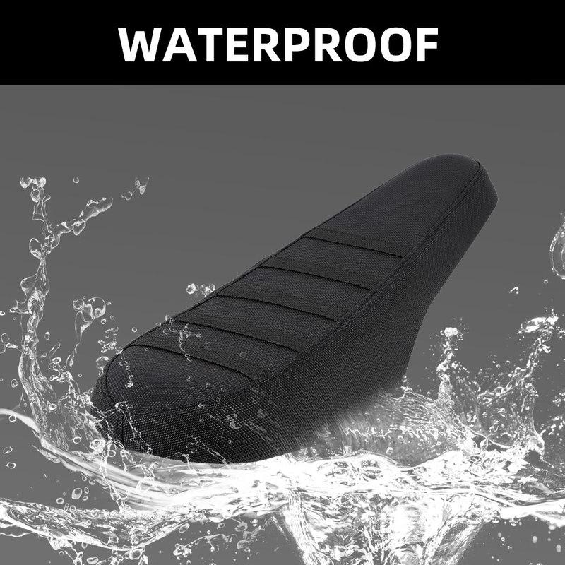 Motorcycle Seat Cover Waterproof Non-slip Particles Design PVC For Ridstar Q20 Electric Bike E-bike Scooter Bicycle Accessories