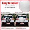 1PCS Car Spare Tyre Cover Garage Tire Case Auto Vehicle Automobile Tire Accessories Summer Winter Car SUV Tire Cover